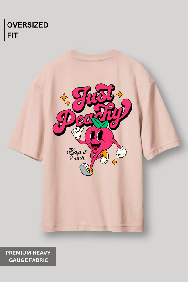 Just Peachy - Oversized T-shirt