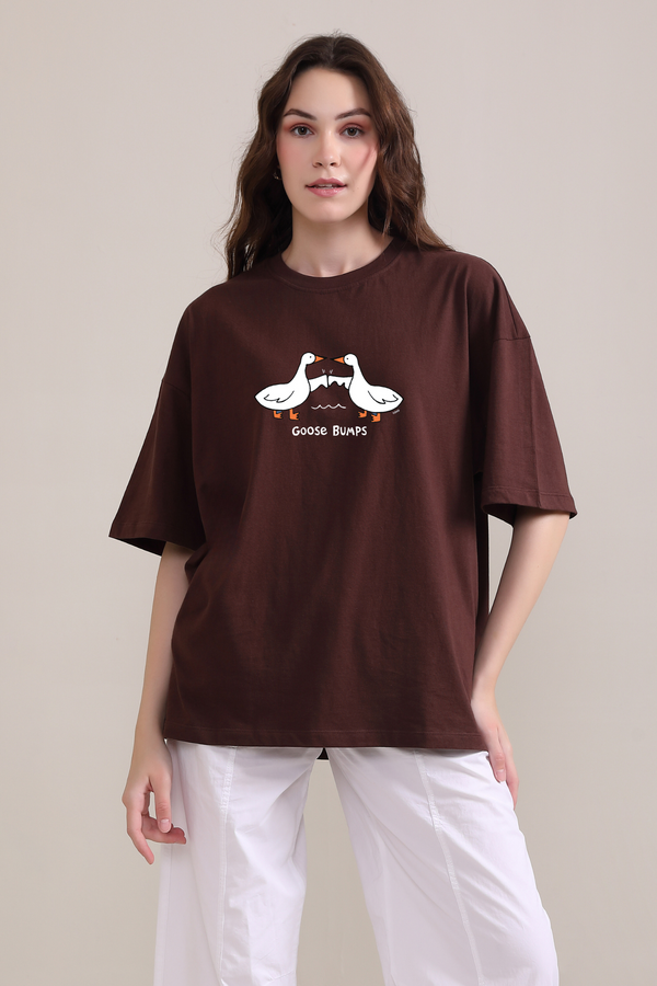 Goose Bumps- Oversized T-Shirt