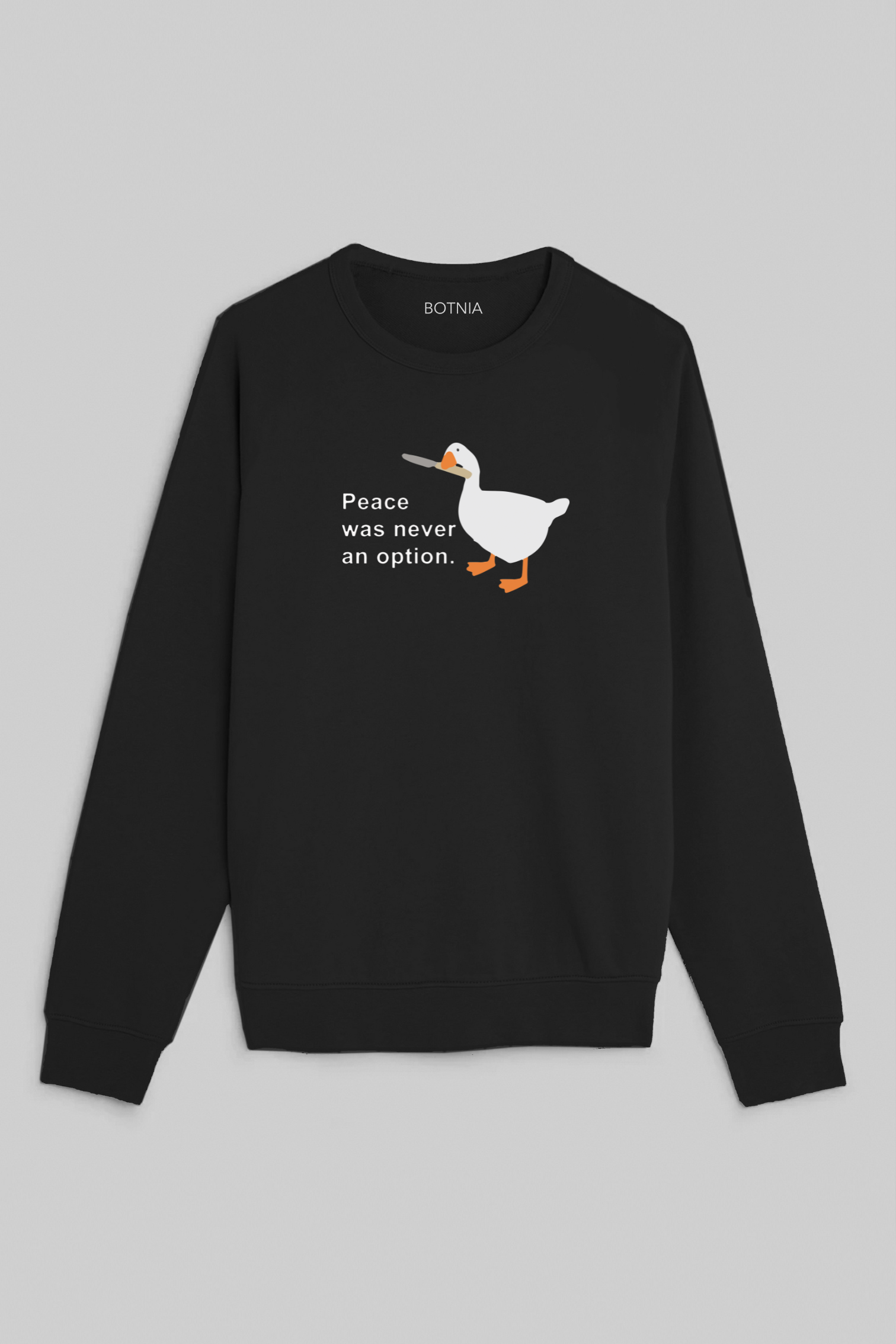 Peace was never an option- Oversized Sweatshirt