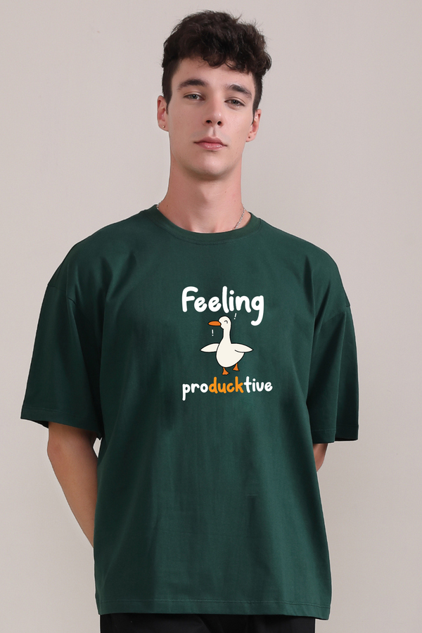 Feeling Porducktive-Oversized T-Shirt