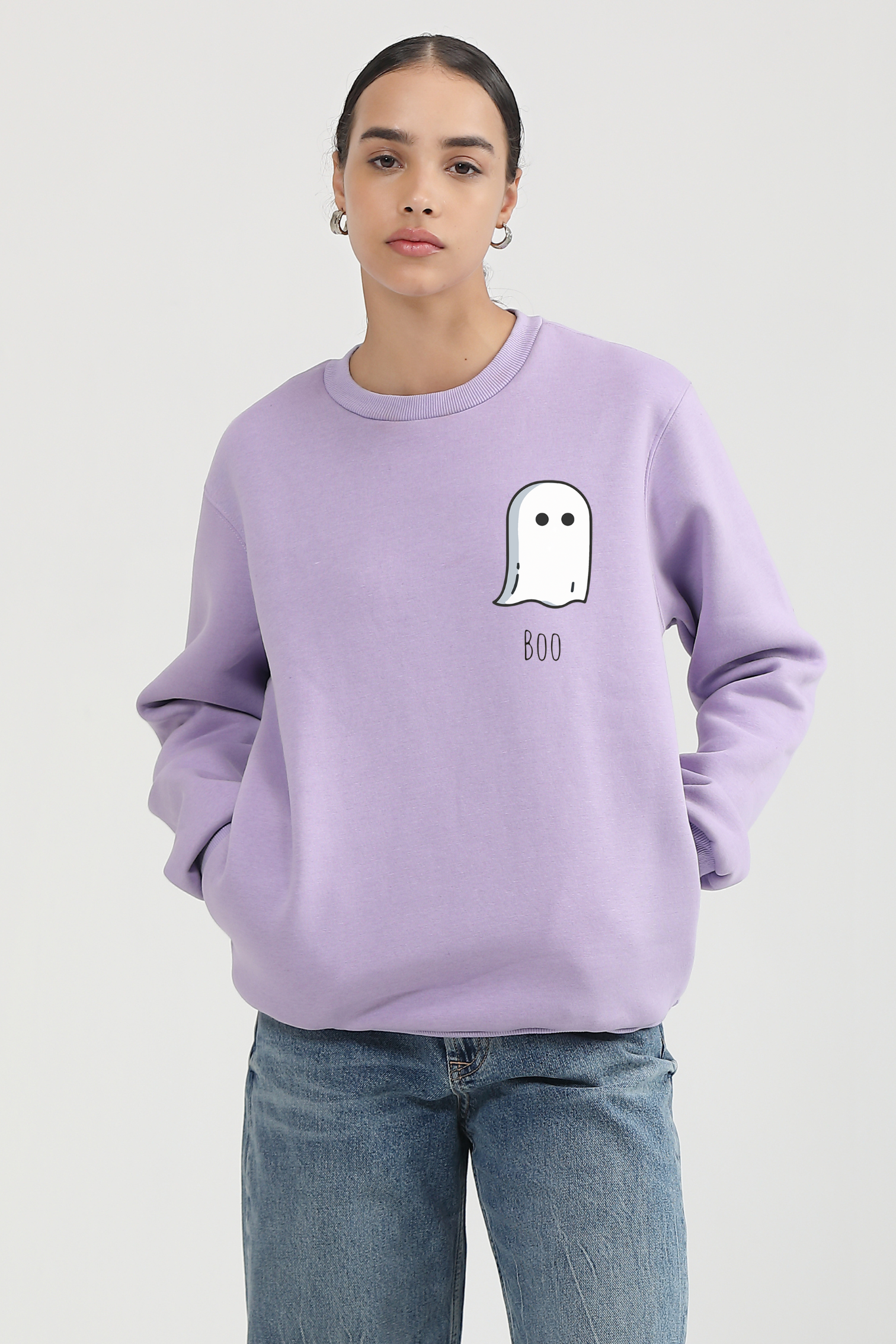 Boo- Oversized Sweatshirt