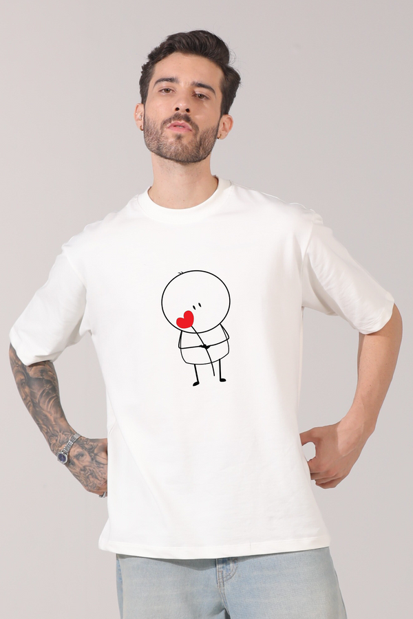 Love Struck- Oversized T-Shirt