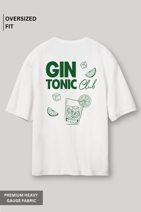 Gin Tonic Club - Oversized T-Shirt