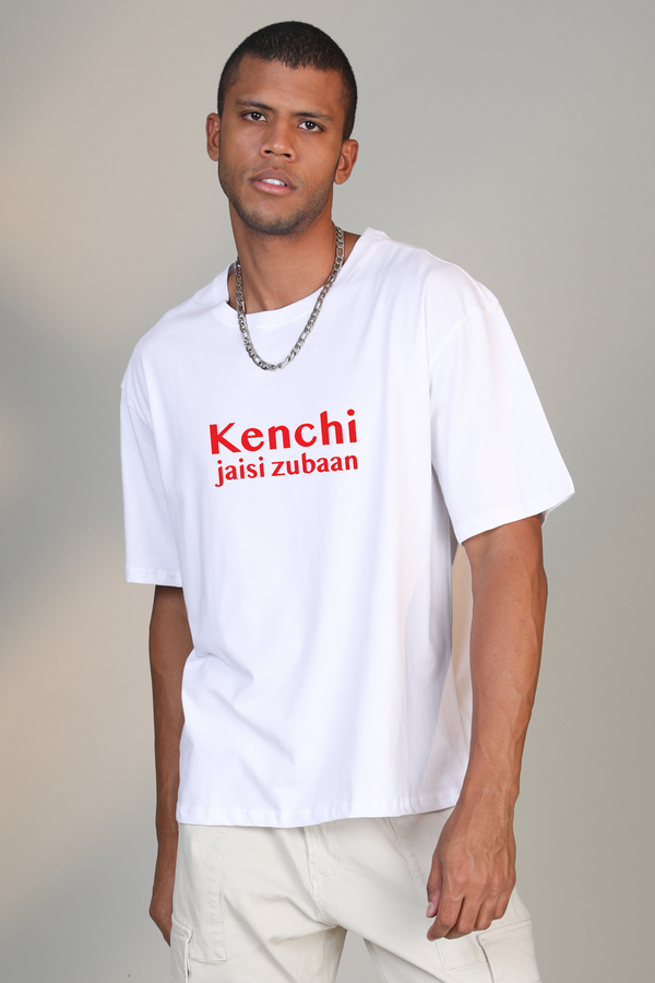 Kenchi jaisi zubaan- Oversized T-Shirt