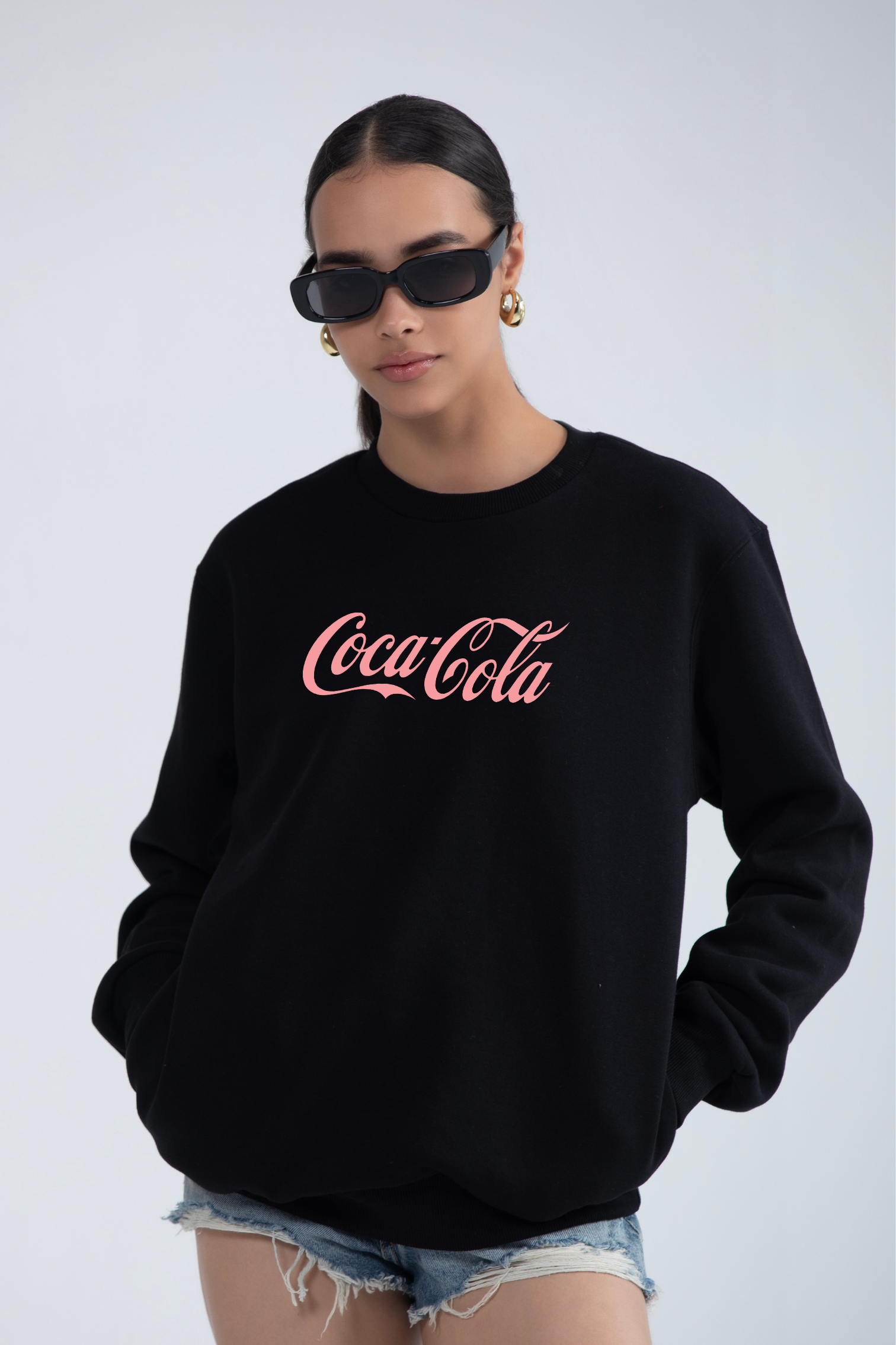 Coca-Cola- Oversized Sweatshirt