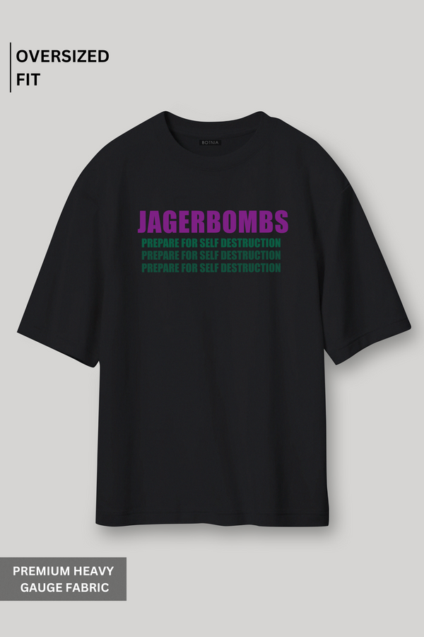 JagerBombs- Oversized T-shirt