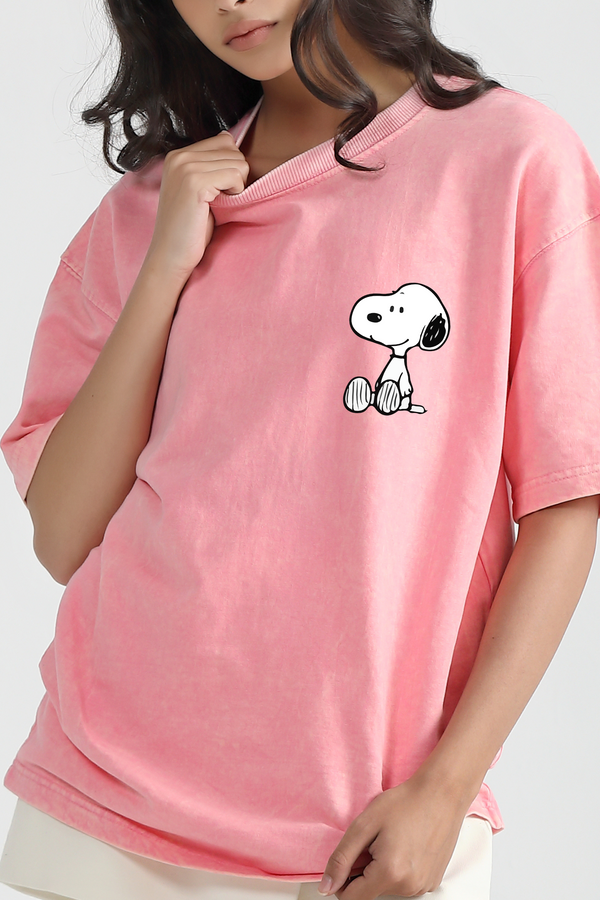 Snoopy - Acid Wash T-Shirt