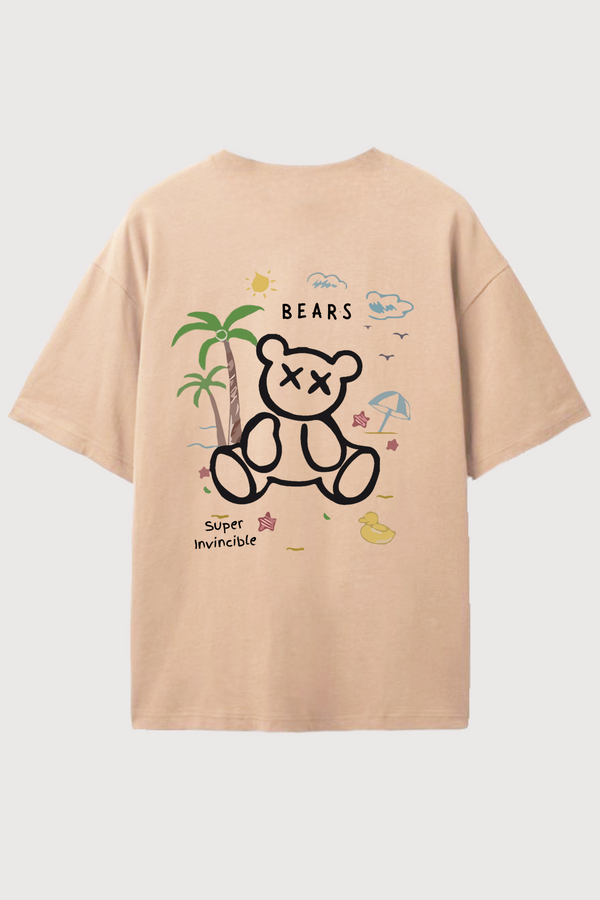 Invincible Bear- Oversized T-Shirt