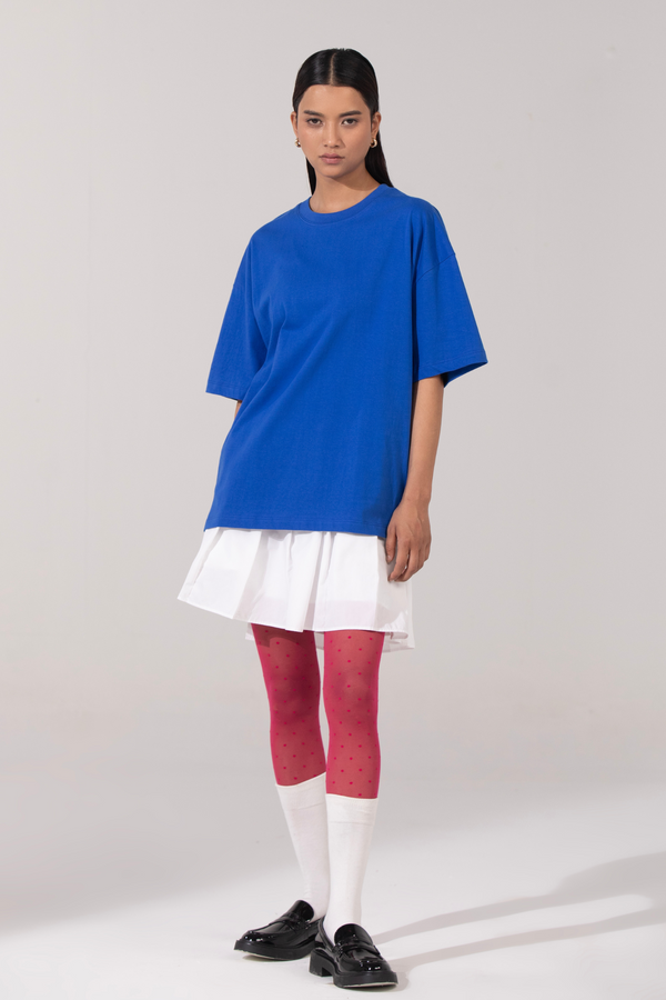 Blue Prosecco- Oversized t-shirt