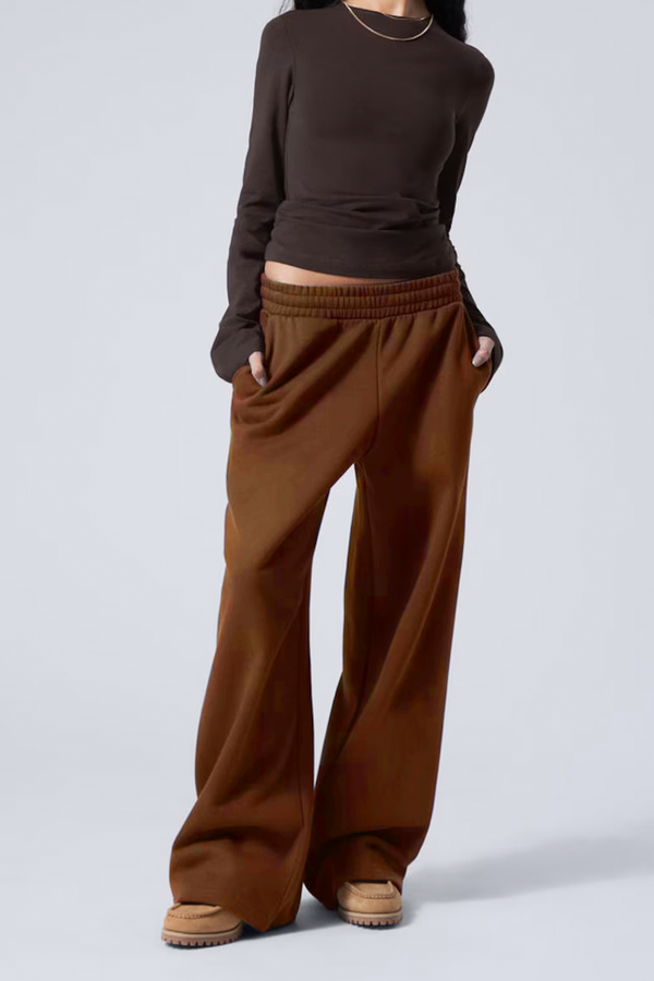 Straight Caramel Pants