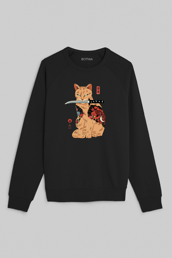 Katana cat- Sweatshirt