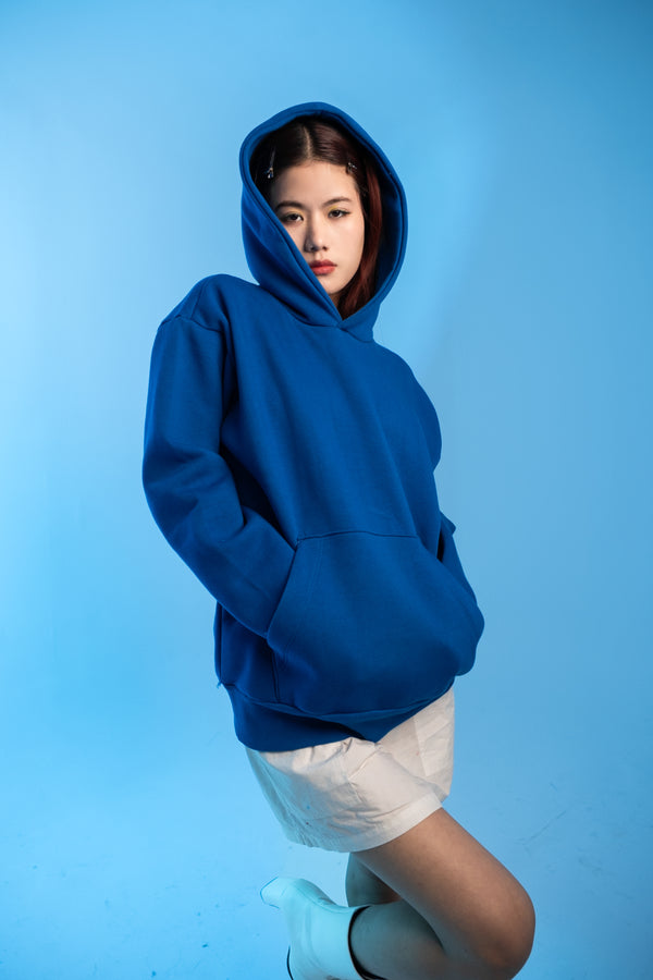 Oversized Hoodie - Cobalt