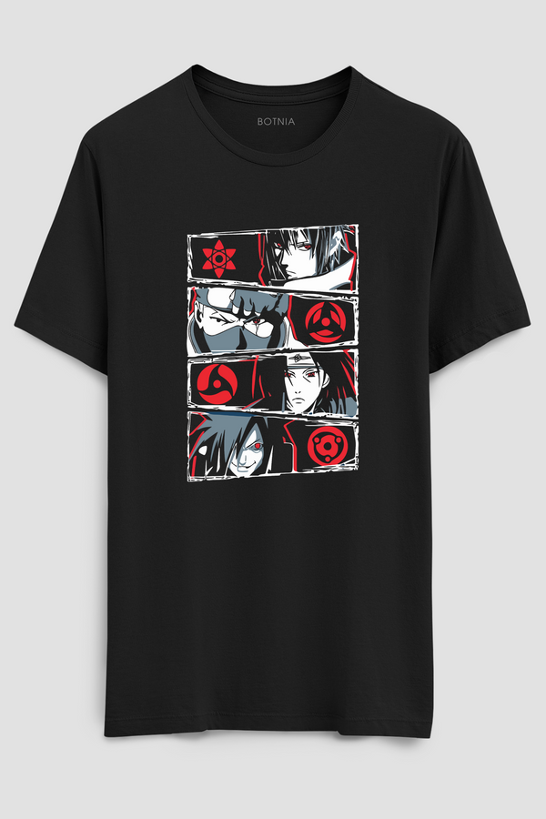 Sharingan- Half sleeve t-shirt