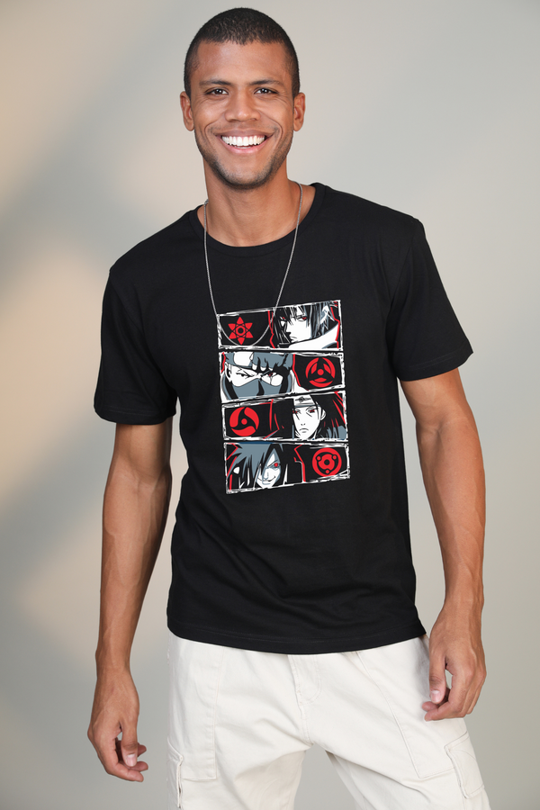 Sharingan- Half sleeve t-shirt