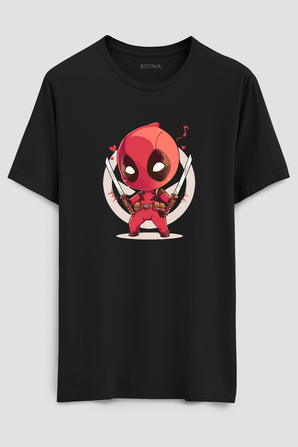 Kawai Deadpool - Half sleeve t-shirt