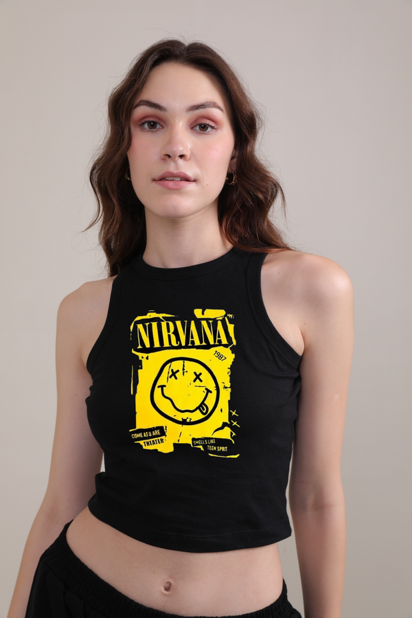 Nirvana- Racerback Tank top