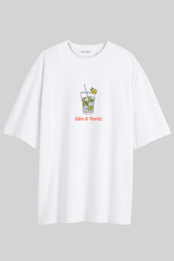 Gin & Tonic- Oversized T-Shirt