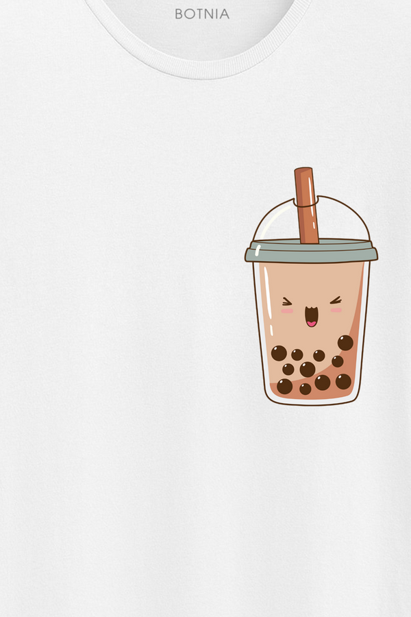 Boba Tea- Half sleeve t-shirt