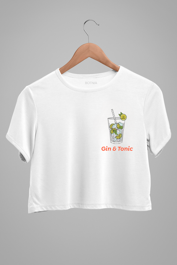 Gin & Tonic -Crop Top