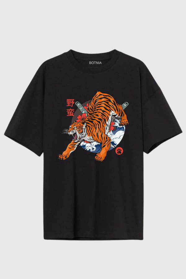 Savage Tiger-Oversized t-shirt