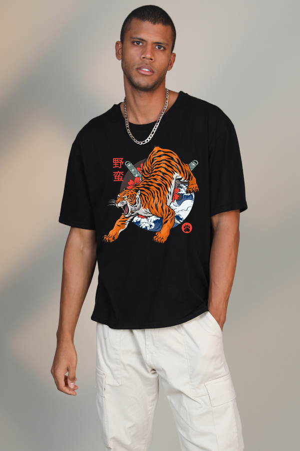 Savage Tiger-Oversized t-shirt