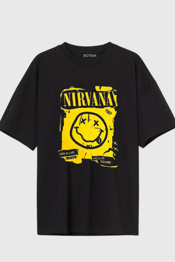 Nirvana-Oversized t-shirt