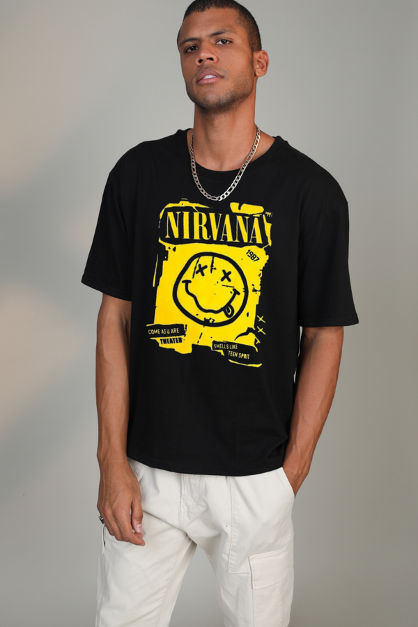 Nirvana-Oversized t-shirt