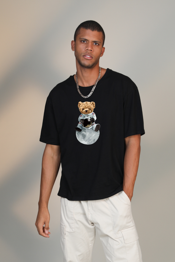 Space Teddy- Oversized T-Shirt