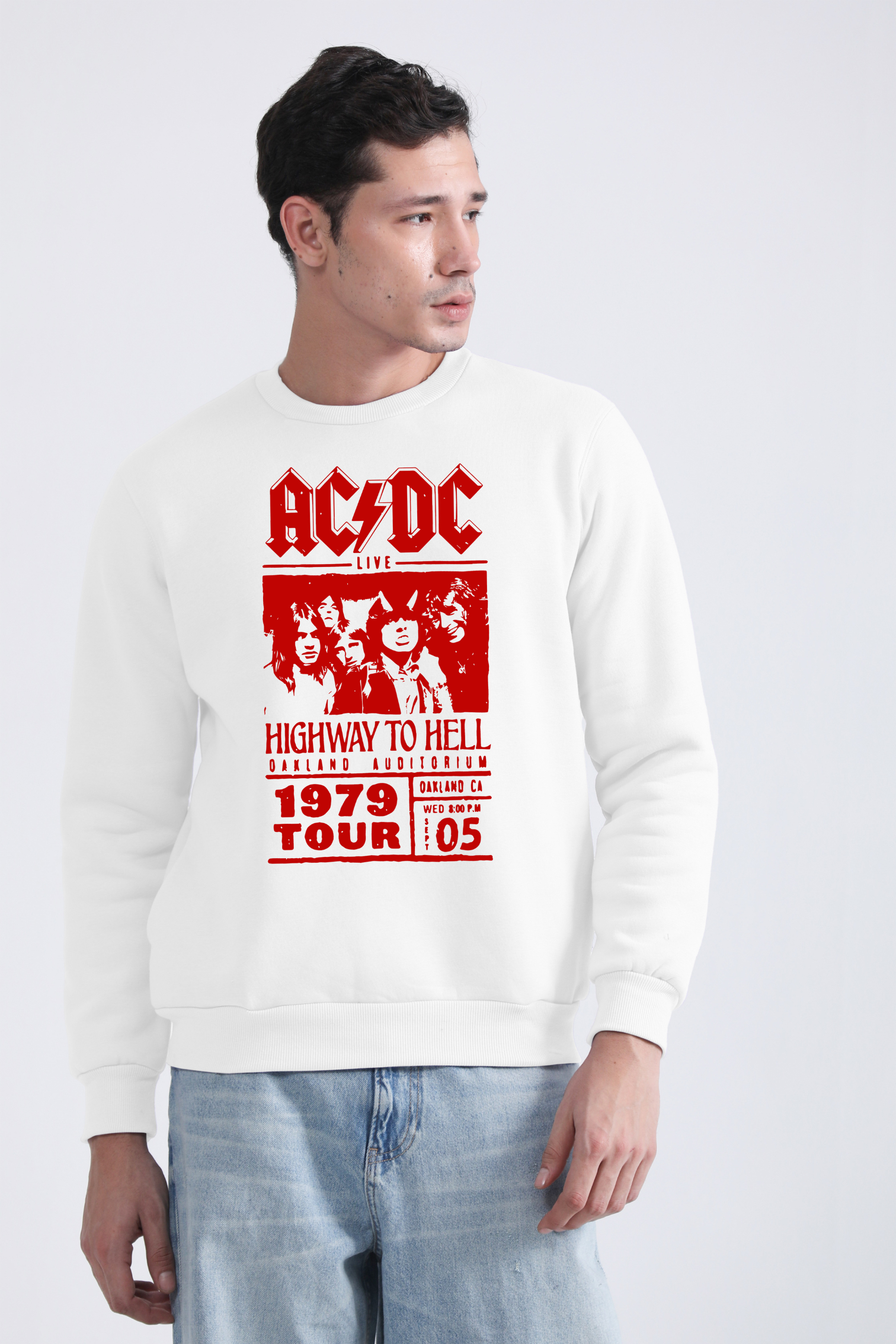 ACDC-Oversized Sweatshirt