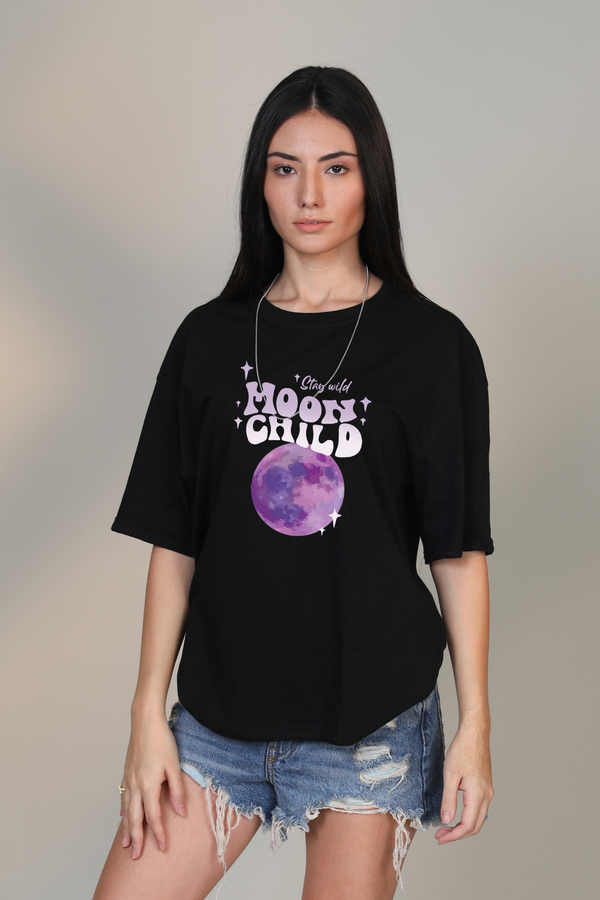 Moon child- Oversized t-shirt