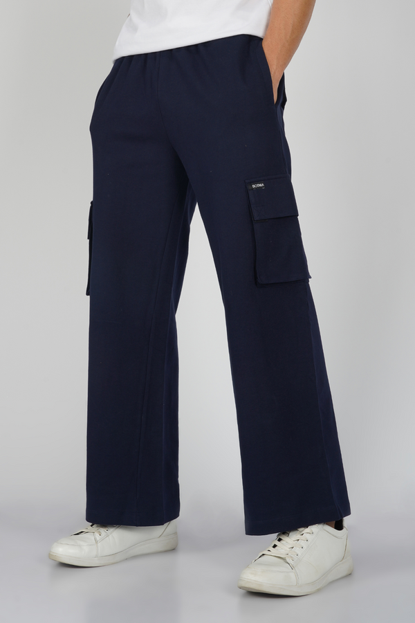 Navy- Cargo pants