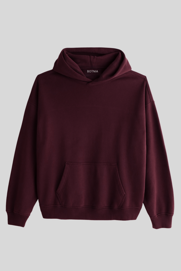 Oversized Hoodie- Wild Berry