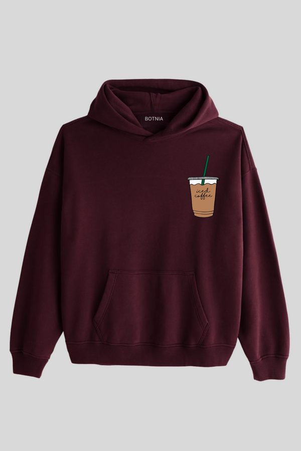 Iced Coffee-Oversized Hoodie