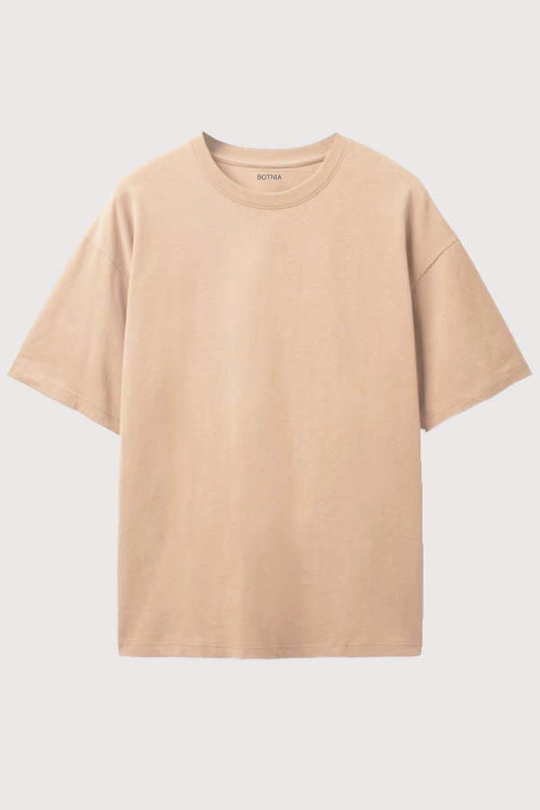 Beige- Oversized t-shirt