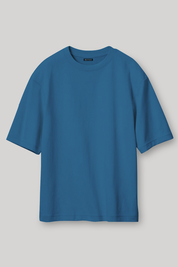 Teal Blue- Oversized t-shirt