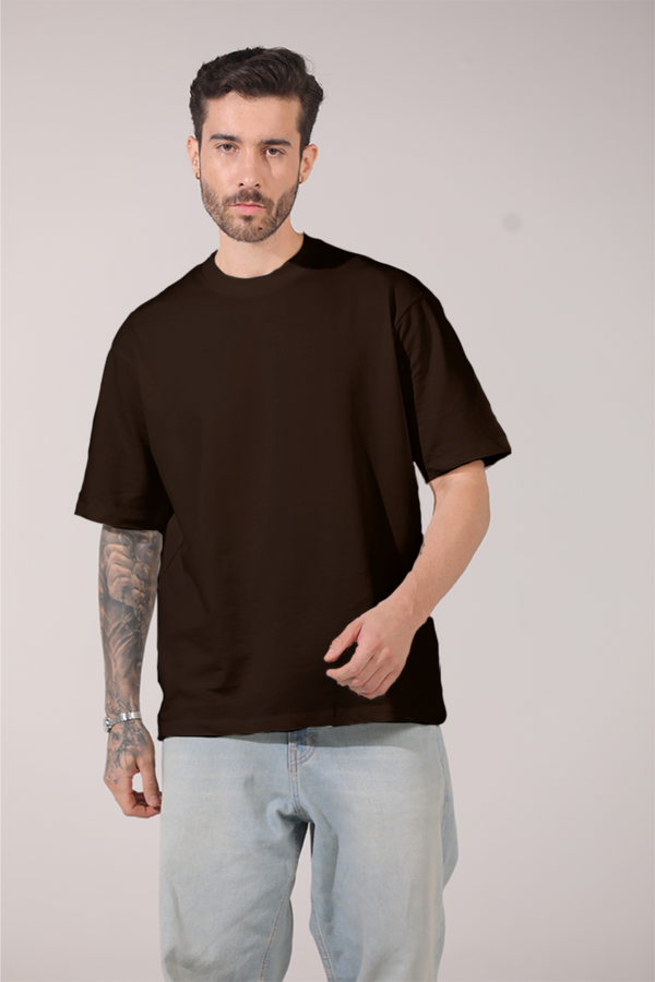 Brown- Oversized T-Shirt