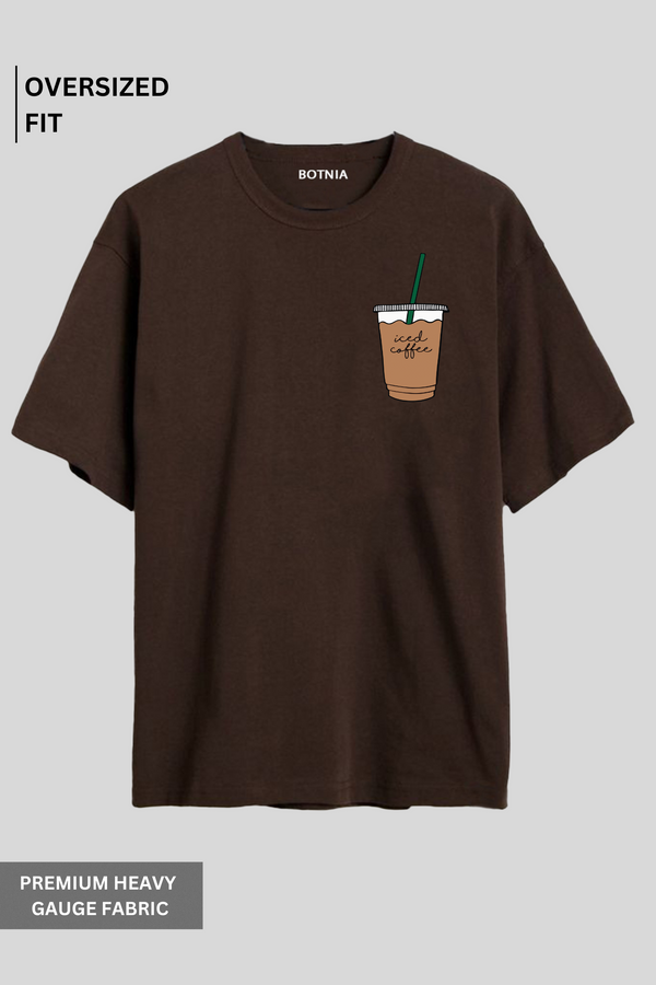 Iced Coffee- Oversized T-shirt