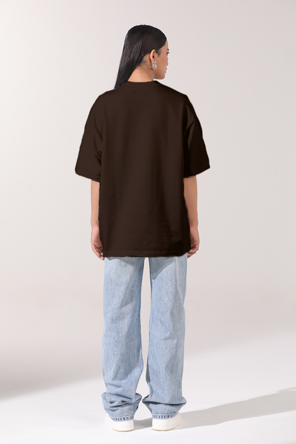 Brown- Oversized T-Shirt