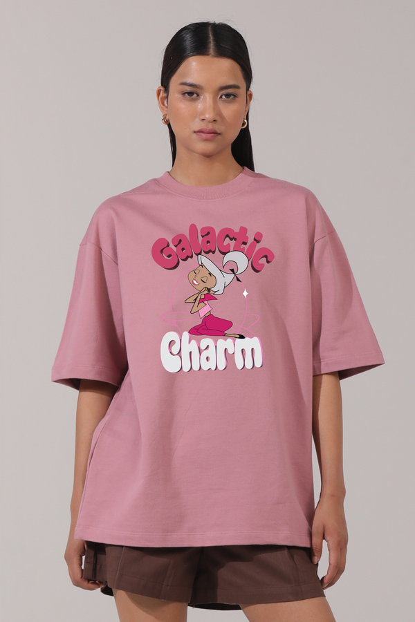 Galactic Charm- Oversized T-Shirt