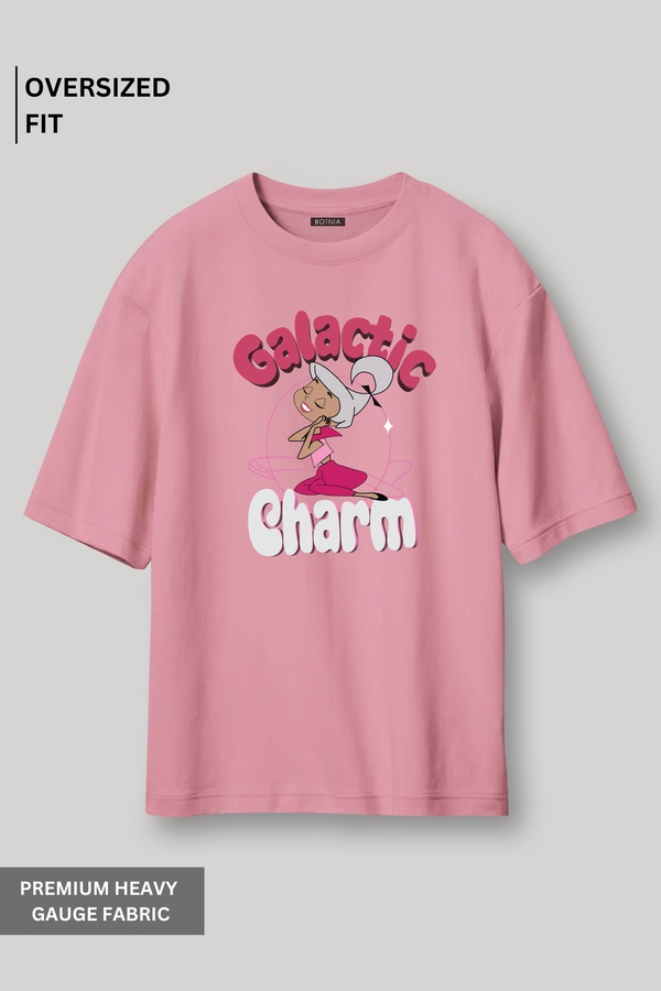 Galactic Charm- Oversized T-Shirt