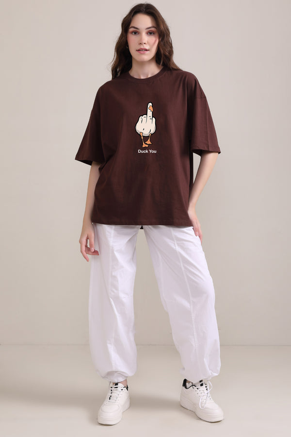 Duck You- Oversized t-shirt