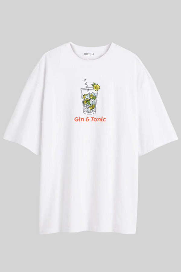 Gin & Tonic- Oversized T-Shirt