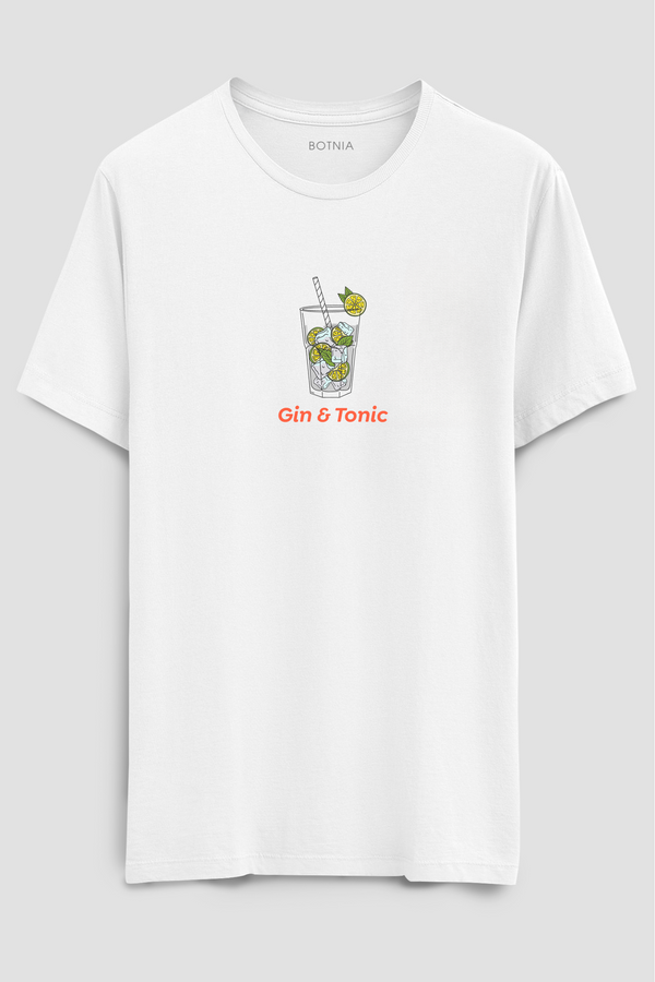 Gin & Tonic- Half sleeve t-shirt