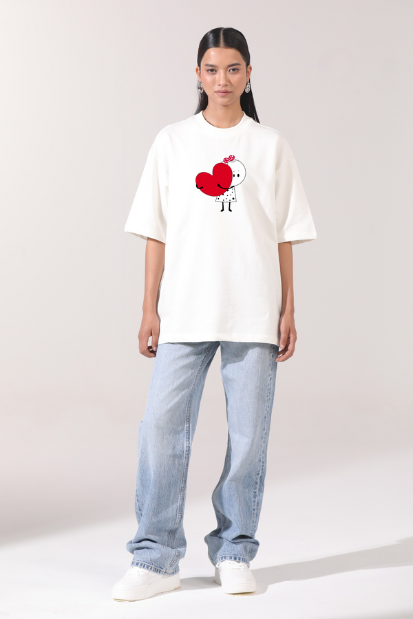 Love Struck- Oversized T-Shirt