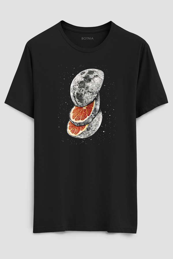 Moon Slice- Half sleeve t-shirt