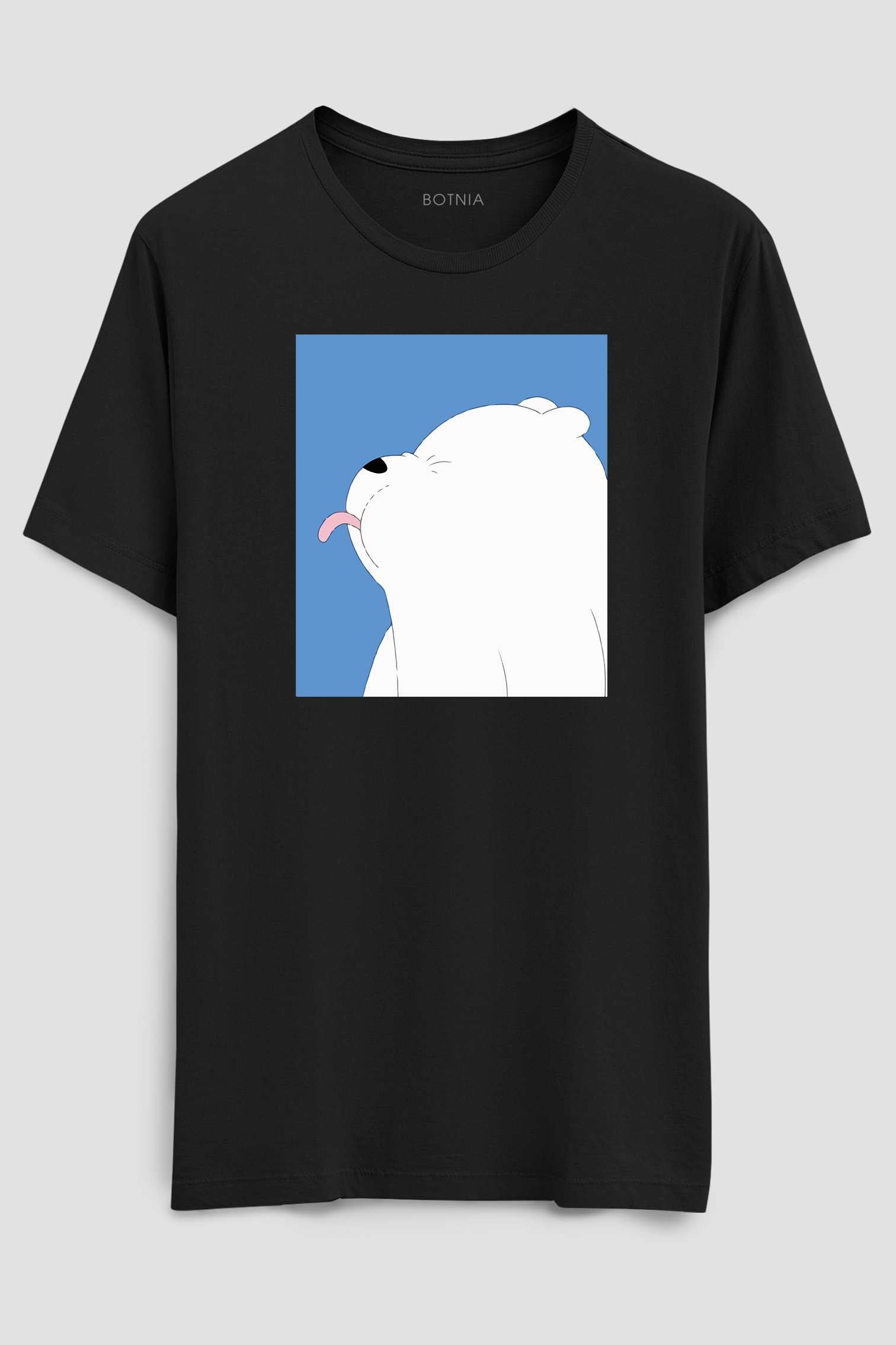Buy Men's Think Less Sky Blue Oversized T-Shirt Online | SNITCH