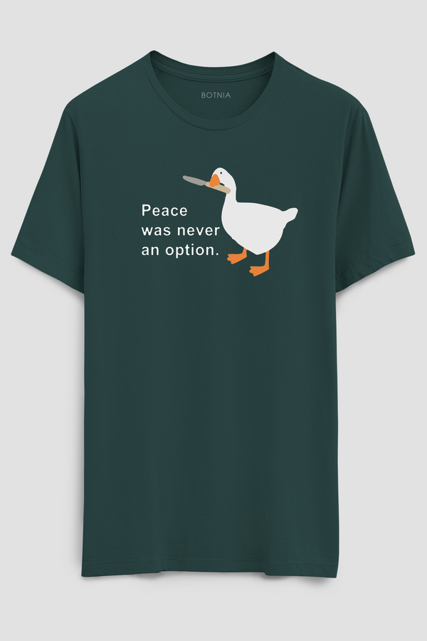 Peace- Half sleeve t-shirt