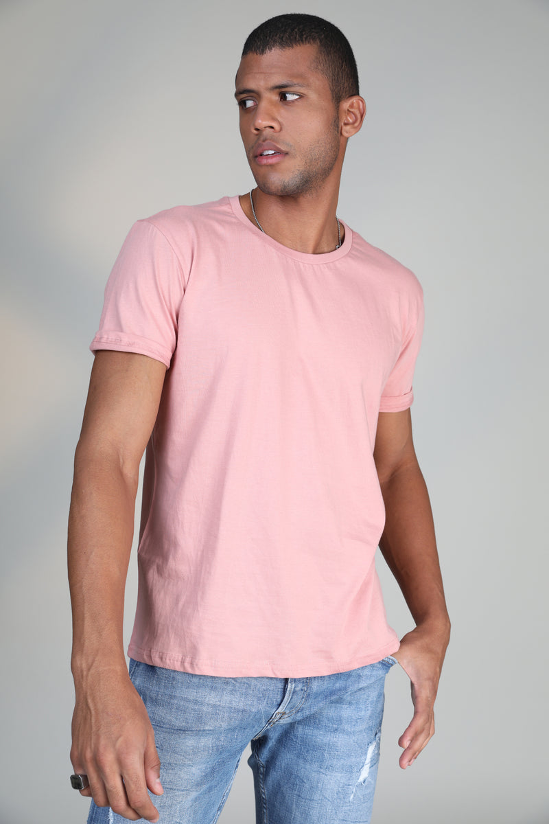 Pastel Pink- Short sleeve t-shirt - Botnia