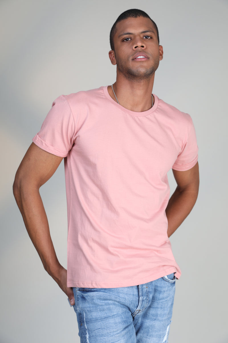 Pastel Pink- Short sleeve t-shirt - Botnia