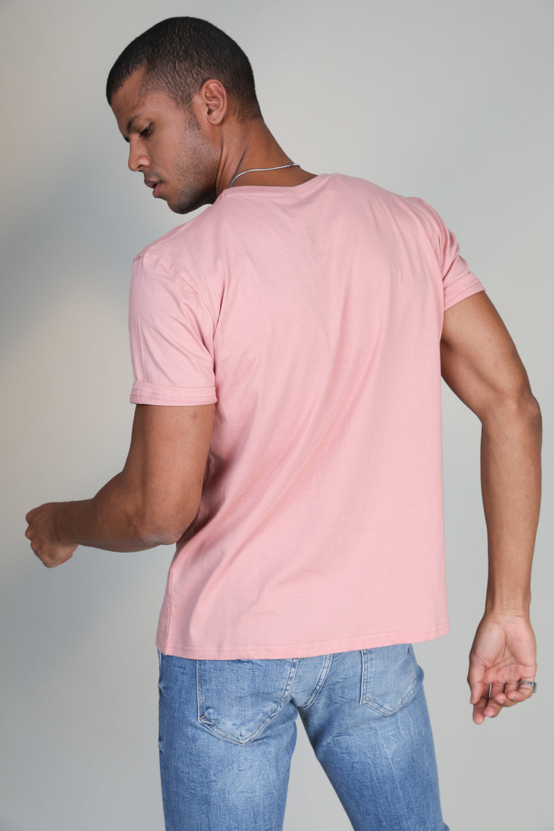 Pastel Pink- Short sleeve t-shirt - Botnia